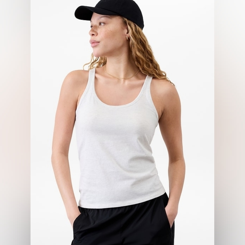 Athleta Light Gray Tank Top
